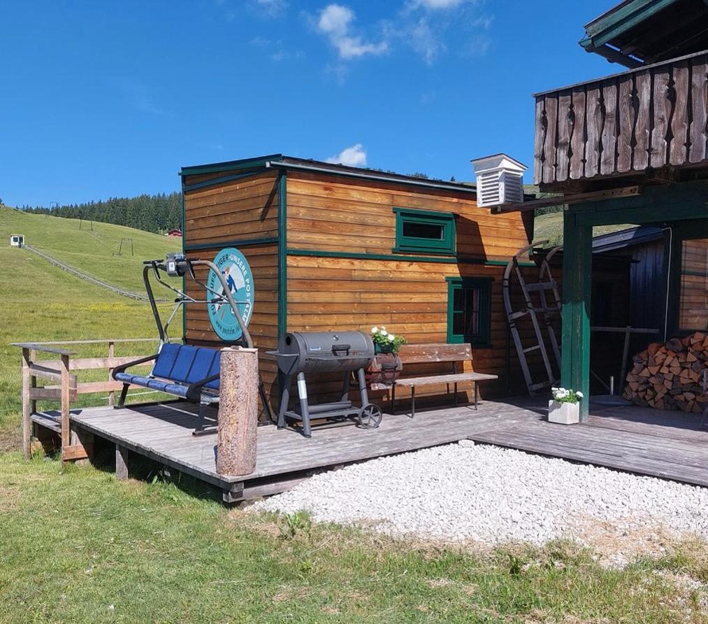 Апартаменты Tinyhouse Postalm Абтенау Экстерьер фото